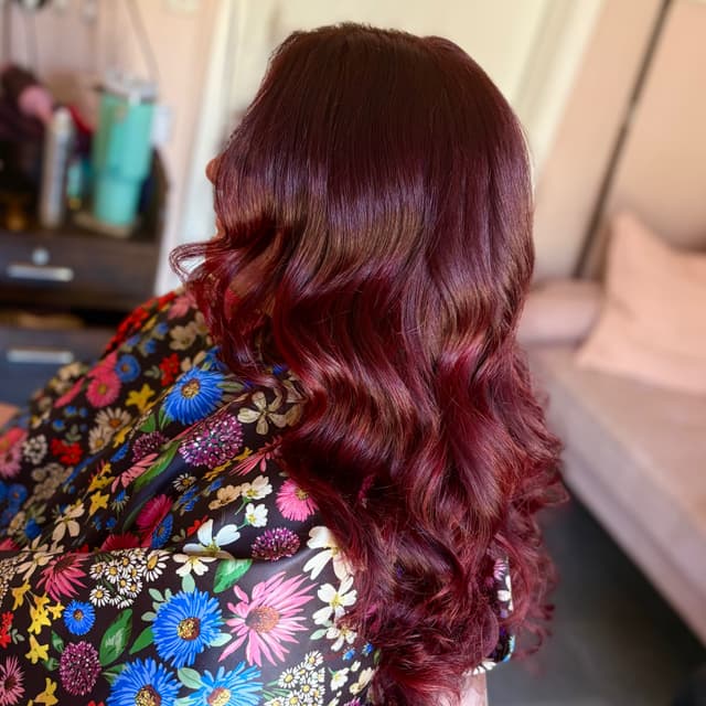 All over one color & cut x3 at Mary Roberts Hairstyling in Glenpool, OK